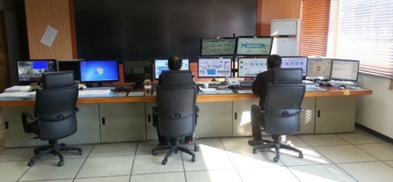 Public Sewerage Operation Control Room