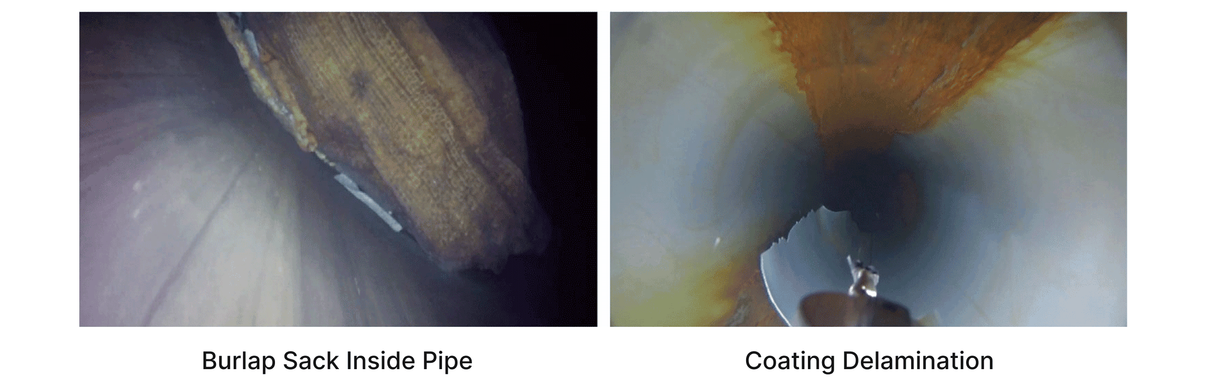 Completion Inspection Imaging after Water Pipeline Installation